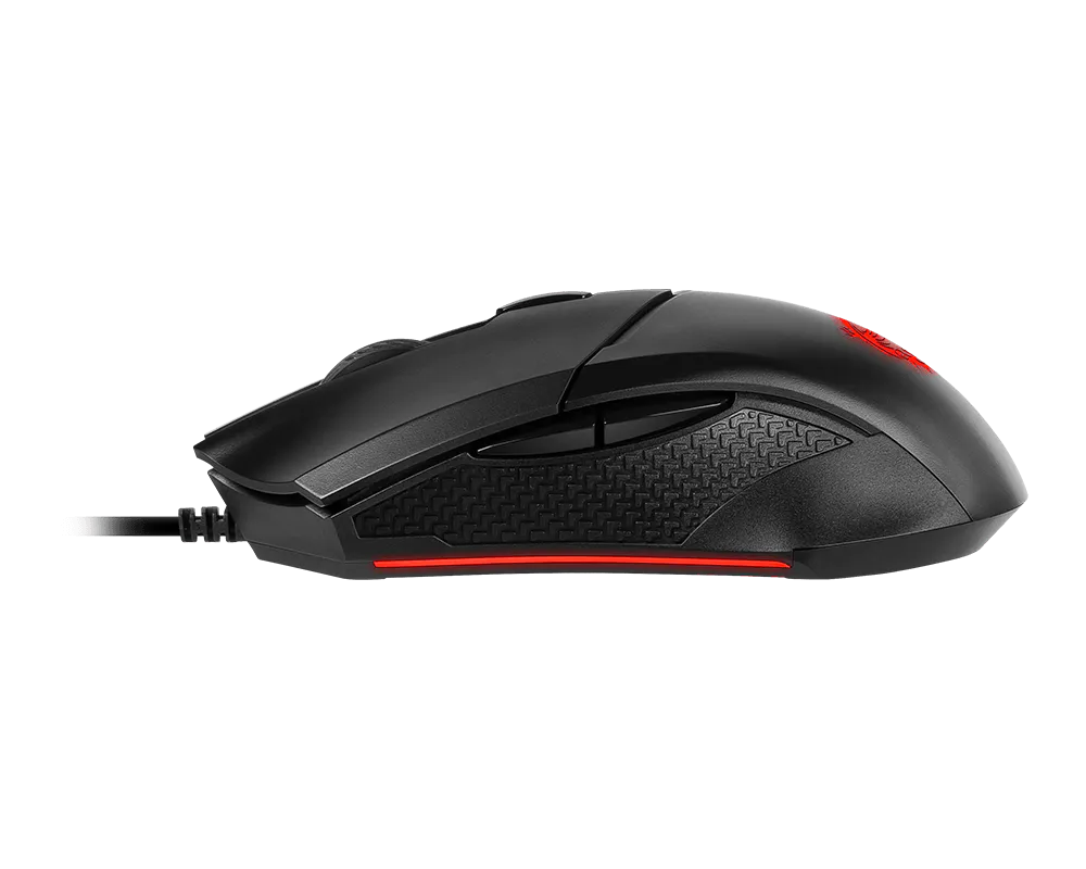 MOUSE GAMER MSI CLUTCH GM08 USB NEGRO