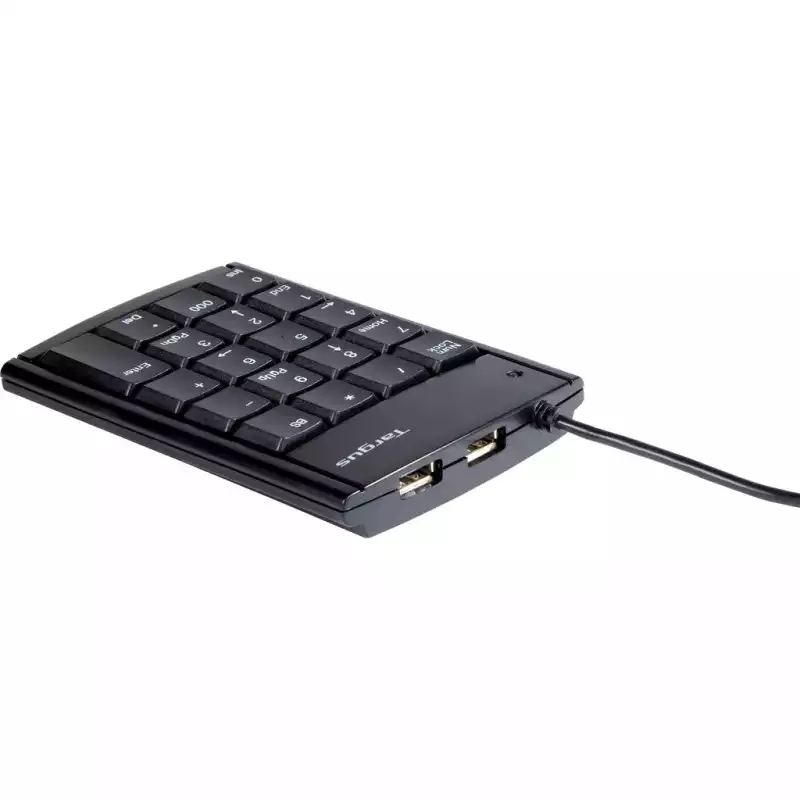 TECLADO NUMERICO TARGUS USB 2.0 CON HUB 2.0 PAUK10U