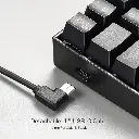 TECLADO MECANICO REDRAGON DRAGONBORN K630RGB 60%  USB NEGRO 