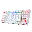 TECLADO MECANICO REDRAGON KUMARA K552W-RGB 80% BLANCO ESPAÑOL 
