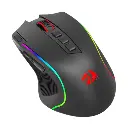 MOUSE GAMER REDRAGON PREDATOR PRO M612RGB-PRO 8000 DPI INALAMBRICO NEGRO