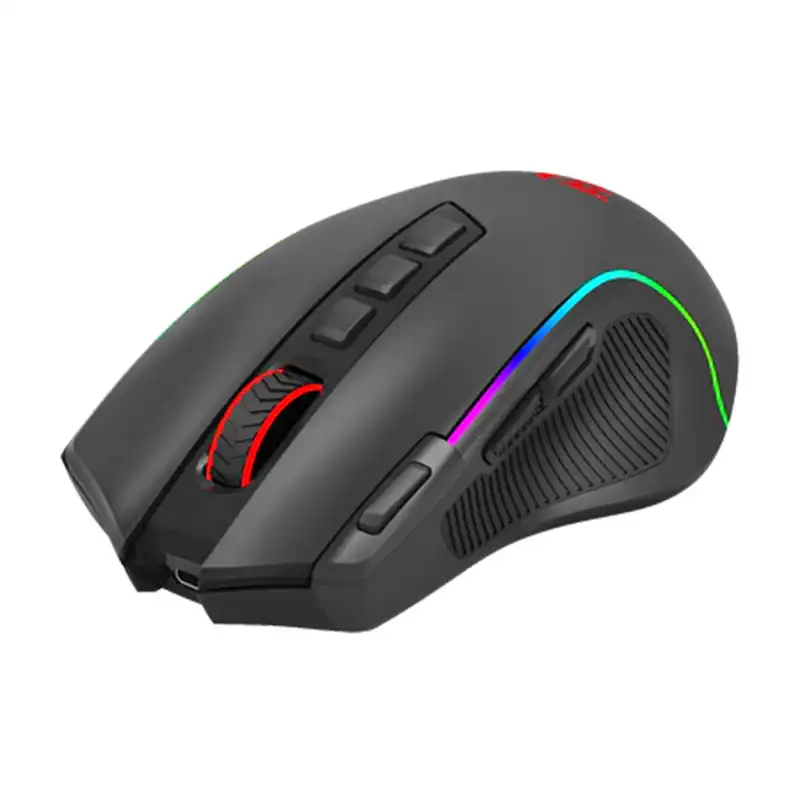 MOUSE GAMER REDRAGON PREDATOR PRO M612RGB-PRO 8000 DPI INALAMBRICO NEGRO