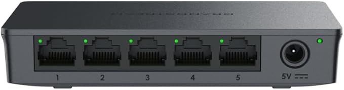 SWITCH GRANDSTREAM GWN7700 5 PUERTOS GIGABIT 