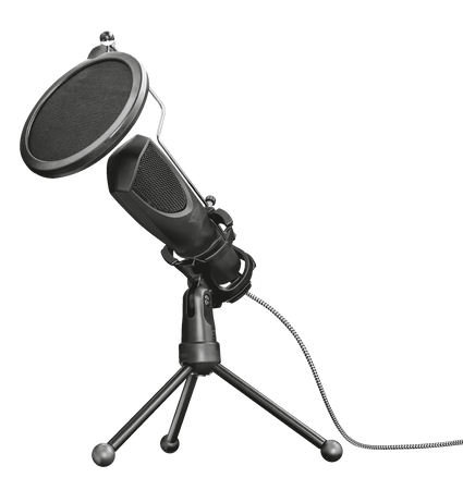 MICROFONO STREAMING TRUST GXT 232 MANTIS USB CON TRIPODE 