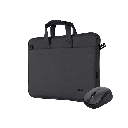 MALETIN TRUST BOLOGNA PARA LAPTOP 16" INCLUYE MOUSE INALAMBRICO 24988 NEGRO