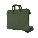 MALETIN TRUST BOLOGNA PARA LAPTOP 16" INCLUYE MOUSE INALAMBRICO 24989 VERDE 