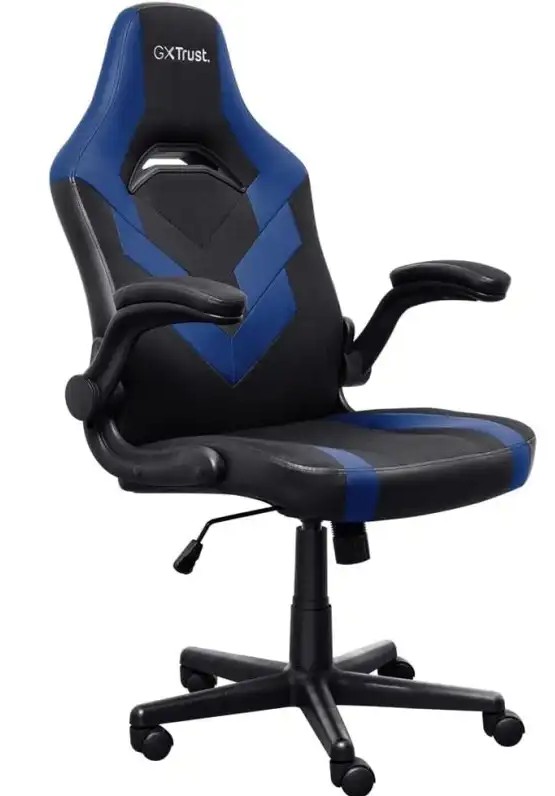 SILLA GAMING TRUST GXT 703R RIYE AZUL CAPACIDAD 140KG 25129