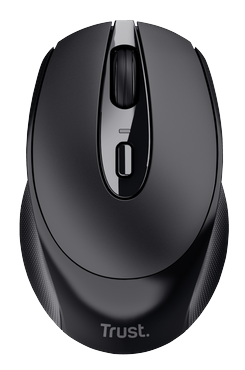 MOUSE TRUST ZAYA 23809 INALAMBRICO RECARGABLE USB-C NEGRO 