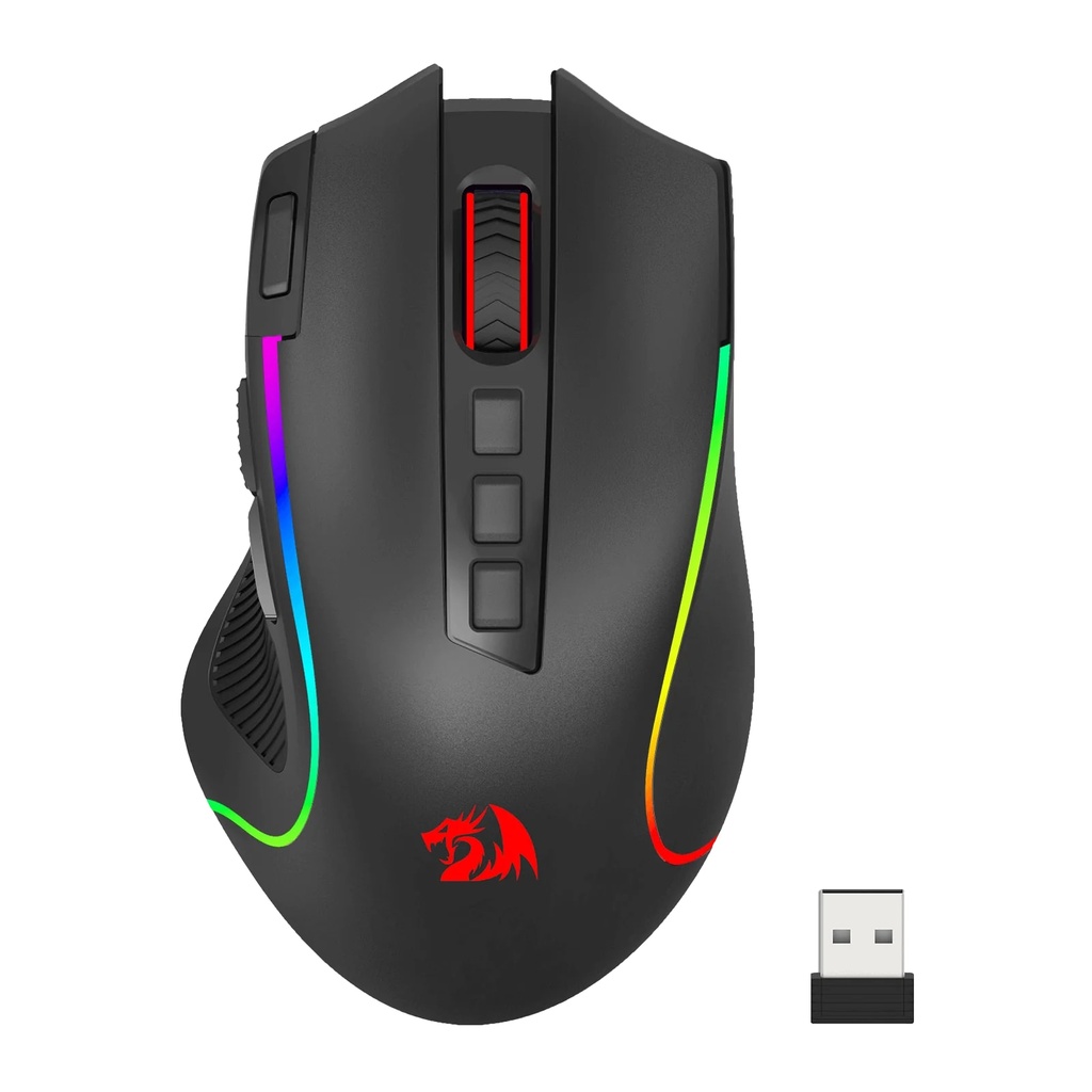 MOUSE GAMER REDRAGON CENTROPHORUS 2 NEGRO M6001-RGB (copia)
