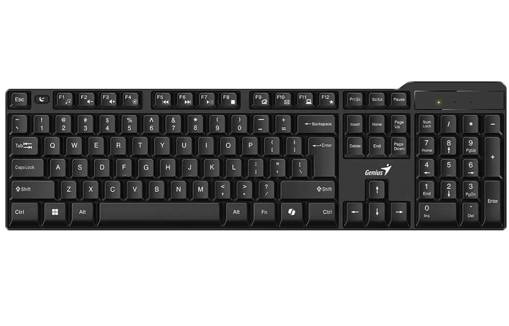 TECLADO GENIUS 7100X INALAMBRICO NEGRO 