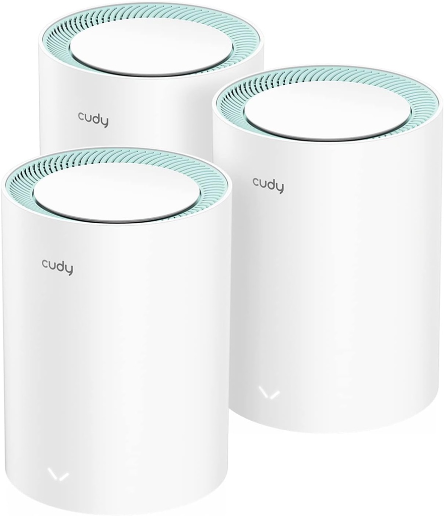 ROUTER CUDY AC1200 M1300 WIRELES WIFI5 GIGABIT MESH DUAL BAND 3 PACK