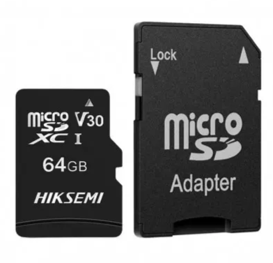 MEMORIA MICROSDXC HIKSEMI 64GB SDCS2/64GB NEO CLASE 10 C/ADAPTADOR 