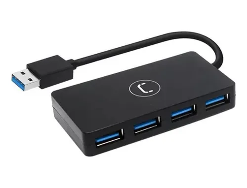 HUB UNNO HB1011BK USB-A 3.0 A 4 X USB 3.0  