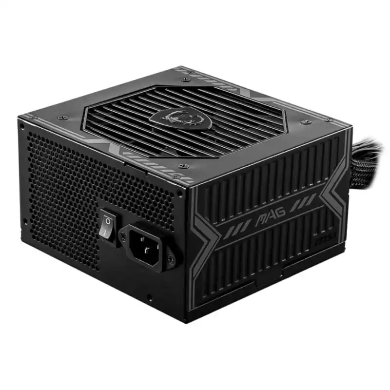 FUENTE DE PODER 600W MSI MAG A600DN CERTIFICADA 80+ WHITE NEGRA