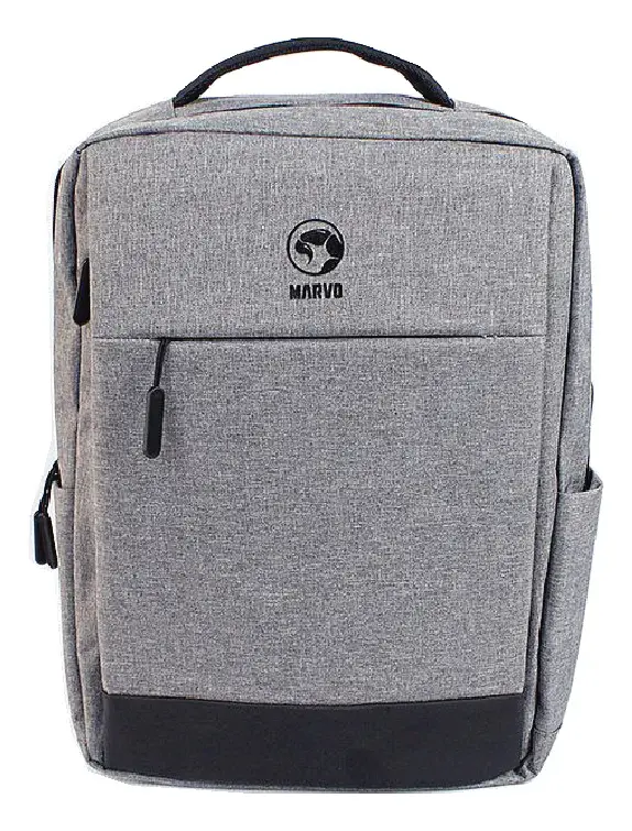 MORRAL PARA LAPTOP MARVO BA-03 15.6" GRIS IMPENETRABLE