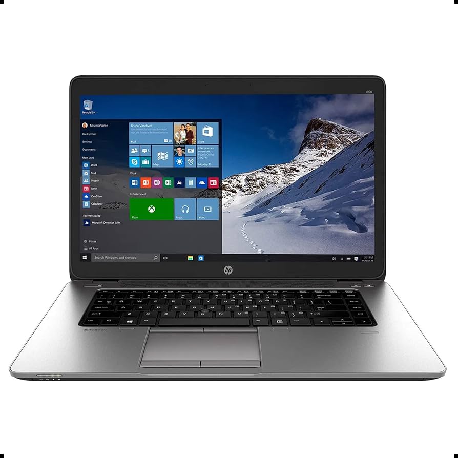 LAPTOP HP 15.6" 850 G2 I5 7MA 8GB/256 SSD REFURBISHED 