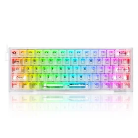 TECLADO MECANICO REDRAGON FIZZ K617CT-RGB 60% USB TRANSPARENTE