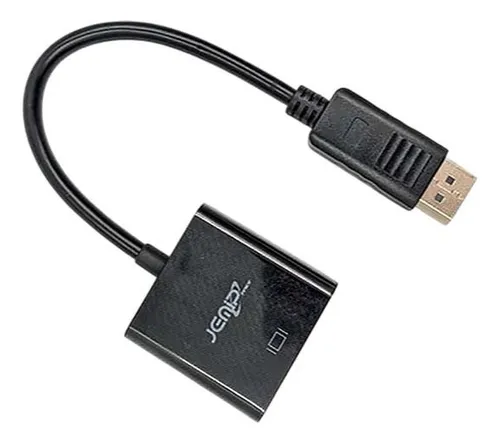 ADAPTADOR HDMI A VGA NEGRO JEMIP  