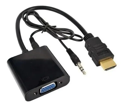 ADAPTADOR HDMI A VGA U CON AUDIO
