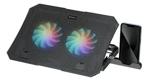 BASE PARA LAPTOP COOLING FANTECH NC14 NEGRA