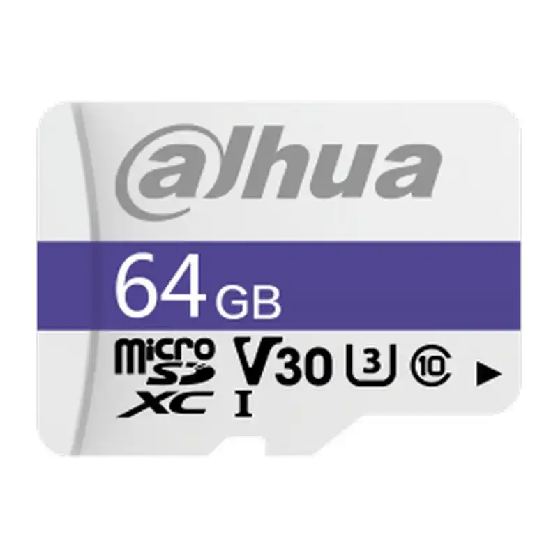 MEMORIA MICROSDXC DAHUA 64GB C100A CLASE 10 C/ADAPTADOR DHI-TF-C100A-64GB