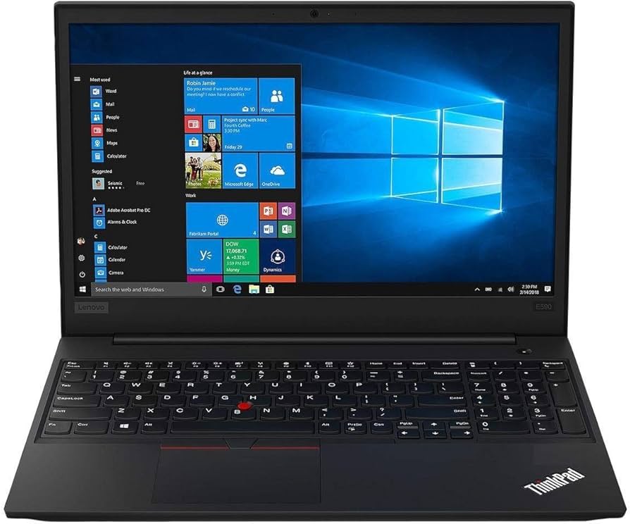 LAPTOP LENOVO THINKPAD E590/P525/T580 15.6" INTEL I5 7MA 8GB DDR4 256GB SSD REFURBISHED 