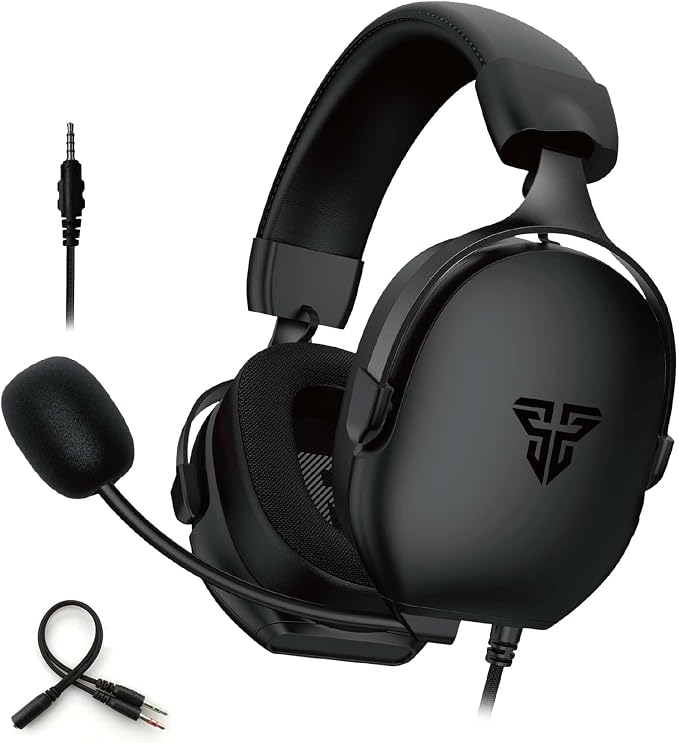 AUDIFONO CON MICROFONO GAMING FANTECH HG92 CARBON 3.5MM NEGRO