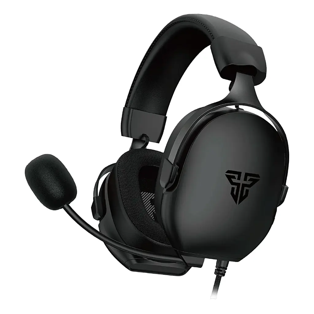 AUDIFONO CON MICROFONO GAMING FANTECH MH92 CARBON 3.5MM MUTIPLATAFORMA NEGRO