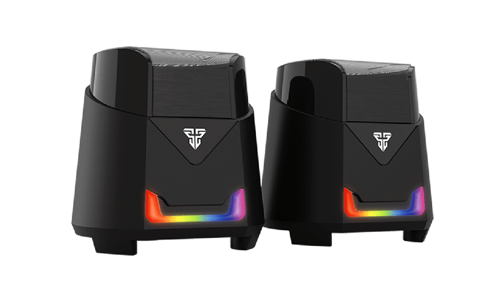 CORNETAS MULTIMEDIA FANTECH HELLSCREAM G205 BK 3.5+USB 6W RGB NEGRO