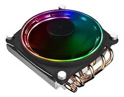 CPU AIR COOLER GAMEMAX GAMMA 300 RAINBOW RGB 5 TUBOS AMD & INTEL  NEGRO 