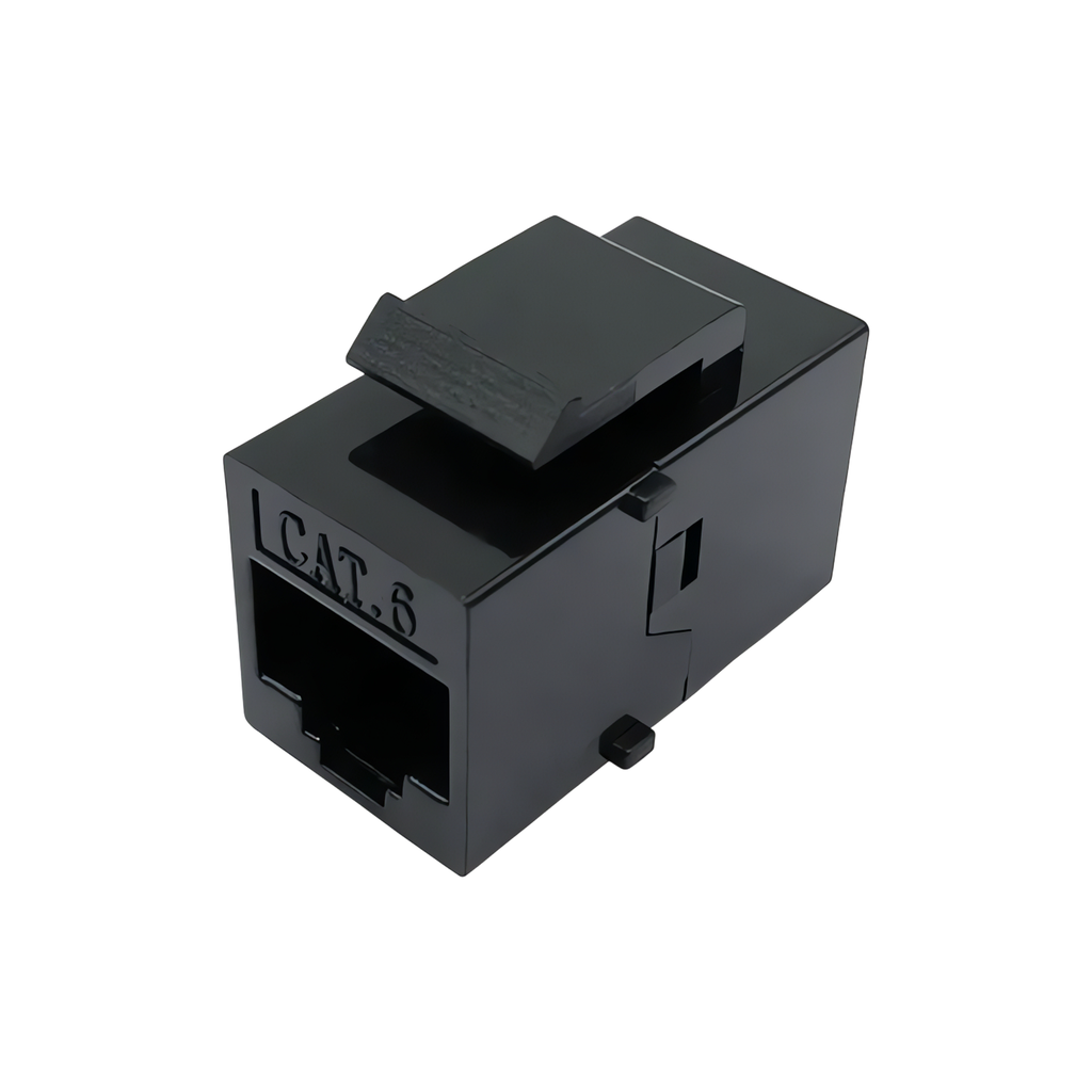 KEYSTONE JACK CAT 6 WIREPLUS+ NEGRO MODULAR PATCH BLANK