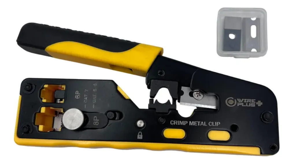CRIMPEADORA MODULAR RJ-45 PASSTHROUGH WIREPLUS+ (copia)
