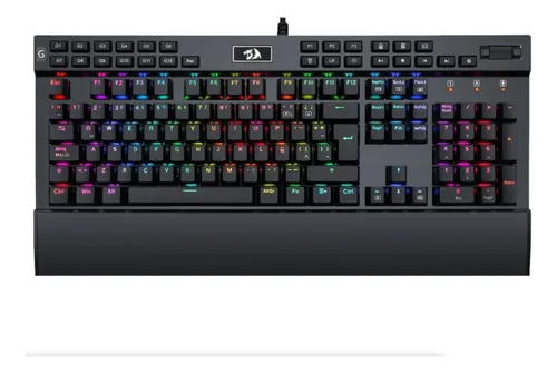 TECLADO MECANICO REDRAGON YAMA 12 MACRO SW-PURPLE K550RGB-1 100% ESPAÑOL