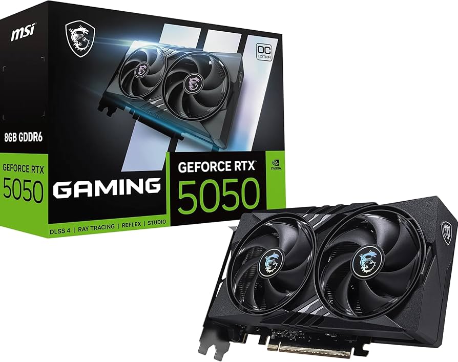 TARJETA DE VIDEO MSI RTX 5060TI WINDFORCE 8GB DDR6 GAMING OG