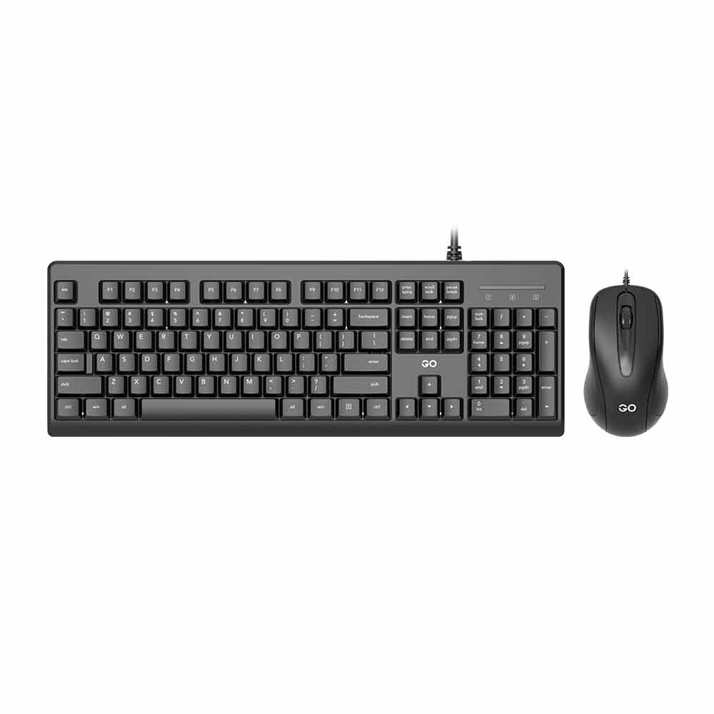 COMBO TECLADO Y MOUSE FANTECH GO KM-103 SP USB NEGRO