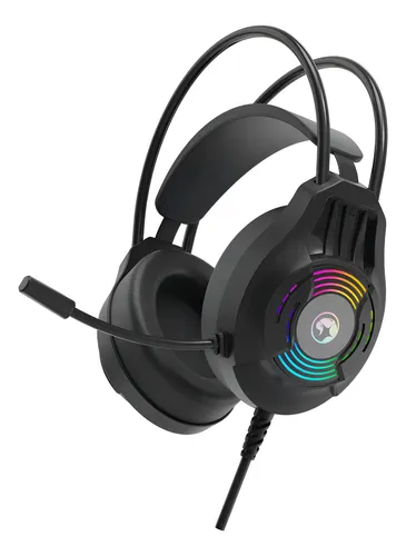 AUDIFONO CON MICROFONO GAMING MARVO AKARI 40 H8325 RGB EST. USB+3.5MM MULTIP. NEGRO (copia)