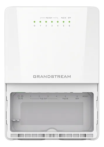 SWITCH 5 PUERTOS POE + 1 UP GIGABIT GRANDSTREAM GWN7701P 60W (copia)
