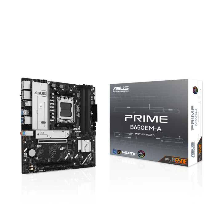 TARJETA MADRE ASUS PRIME B650EM-A WIFI M-ATX AM5 4XDDR5