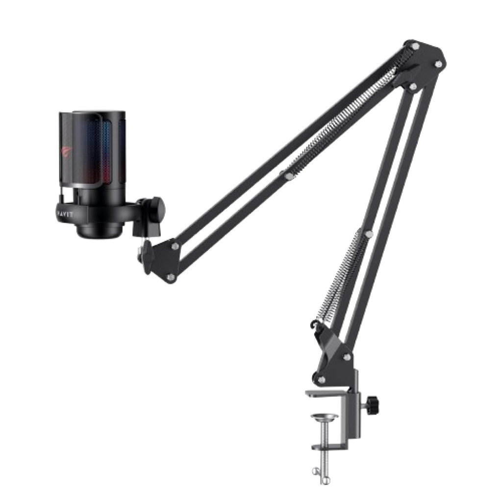 MICROFONO STREAMING MARVO MIC-06 BK BLAST 40 USB CANCELACION DE RUIDO NEGRO (copia)