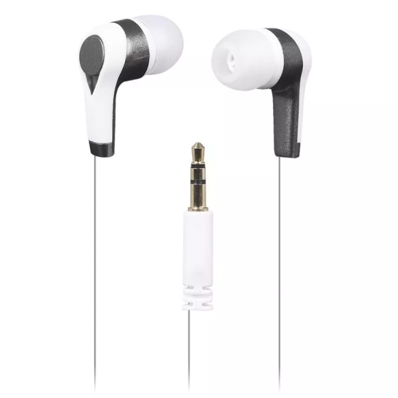 AUDIFONO MANOS LIBRES CON REDUCCIÓN DE RUIDO ROCKBUDS HS7003 WT 3.5MM BLANCO