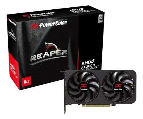 TARJETA DE VIDEO POWERCOLOR HELLHOUND RX9060XT 8GB GDDR6 