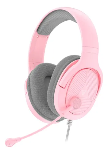 AUDIFONO CON MICROFONO GAMING FANTECH TRINITY MH88 PK 3.5MM MULTIPLATAFORMA ROSADO