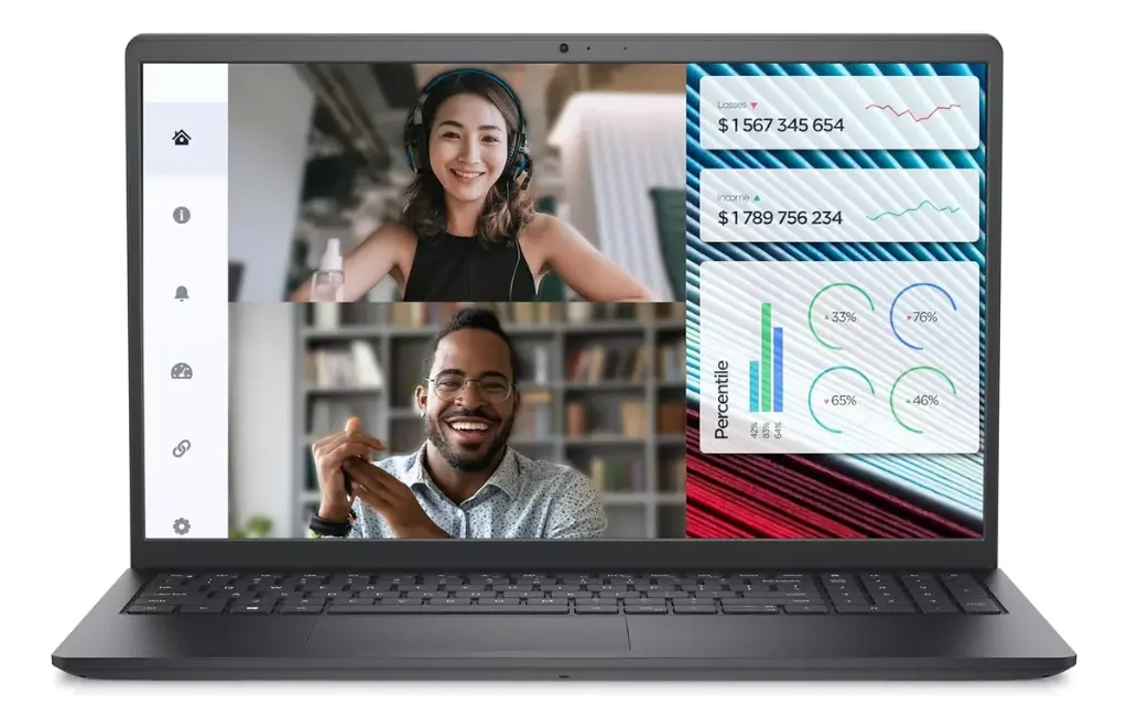 LAPTOP DELL INSPIRON 3520 15.6" INTEL I5 1235U 8GB DDR4 512GB M.2 NEGRA TOUCH 3520-512BLK-PLUS