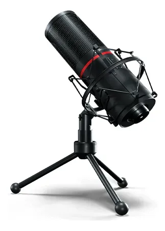 MICROFONO GAIMING STREAMING REDRAGON BLAZAR GM300 USB 