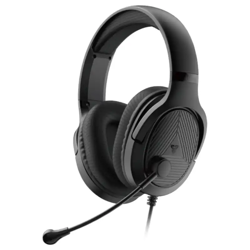 AUDIFONO CON MICROFONO GAMING FANTECH TRINITY MH88 BK 3.5MM MULTIPLATAFORMA NEGRO