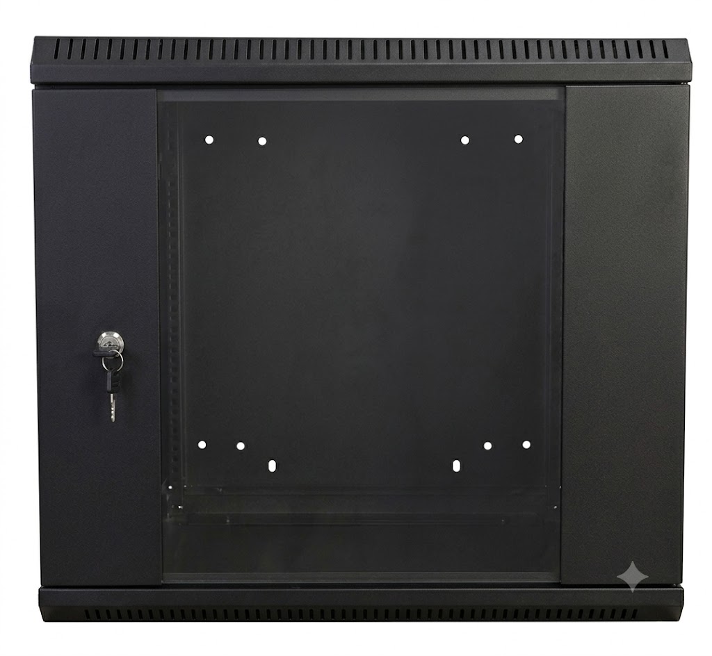 RACK DE PARED CERRADO 9U