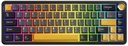 TECLADO MECANICO MARVO KG984W TITAN 65 65% INGLES NEGRO SW-AMARILLO