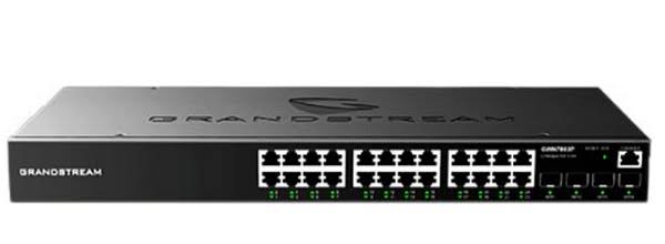 SWITCH GRANDSTREAM GWN7803PH PRO 24 PUERTOS POE GIGABIT CON 4 UP SFP+ RACK CAPA 2+ 370W (copia)