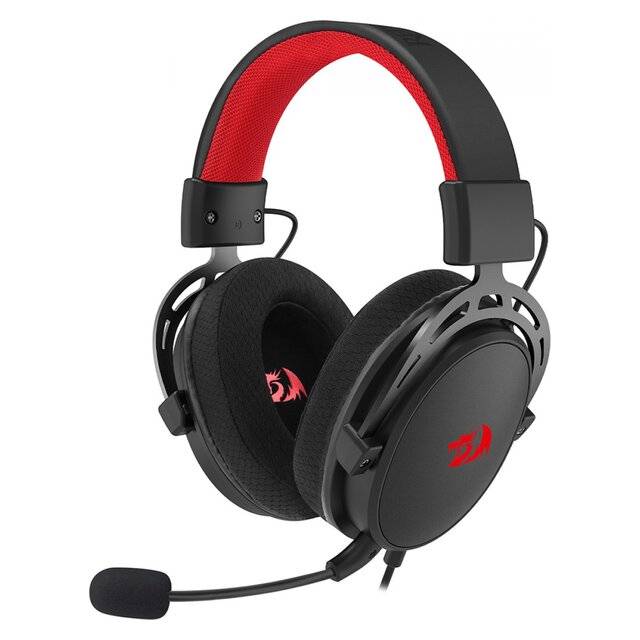AUDIFONO CON MICROFONO GAMING REDRAGON CRAGBLADE H541 3.5MM 3D MULTIPLATAFORMA NEGRO