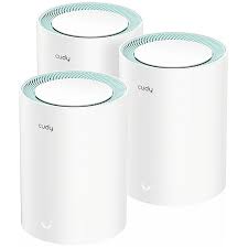 ROUTER CUDY M1500 AX1500 WIRELESS WIFI6 GIGABIT MESH DUAL BAND 3 PACK